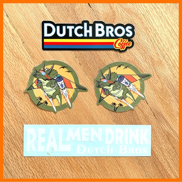 Dutch Bros Design 5 Of Free Whend Spend 35 And Up Four Dutch Bros Stickers And Decal Poshmark